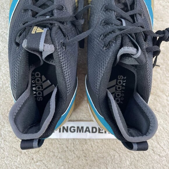 adidas ADIZERO SCORCH 2 Jacksonville Jaguars Football Cleats Black Teal main image 10